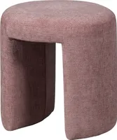 charlie gepolsterter hocker blush