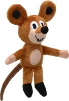 Fingerpuppe Der kleine Maulwurf 14 cm Braun, 29918Z