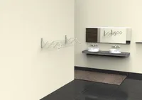 Sušák na prádlo Artweger RUCK ZUCK 120 cm, nástěnný