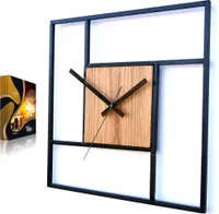 ModernClock, Wanduhr metall, Große Wanduhren 30cm, Silent Wanduhr