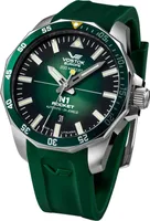 Vostok Europe Rocket N1 225A710-L Automatikuhr Grün Lederband 46 mm