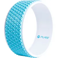 Kolečko na jógu Pure2Improve 34 cm modro-bílé