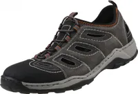 Rieker  Herren Slipper 08065-02  Granitgrau Kunstleder   Gr.43