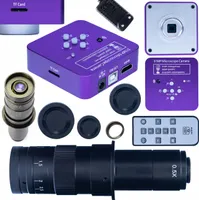 Mikroskop Cyfrowy Powiększenie 180X Puppis Kamera Pro Hdmi Usb Sd 51Mp 2W1