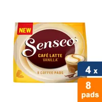 Senseo Café Latte Vanilla - 4x 8 pads
