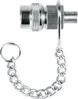 Stecknippel mit Kette SKS für DV/Sclaverand-Ventil