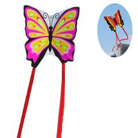 Drachen 90x50 cm Schmetterling Flugdrachen mit Drachenleine Drachenflieger 