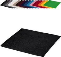 Seiftuch 30x30 cm Waschlappen Seifhandtuch 100% Baumwolle, Farbe: Schwarz