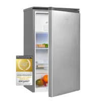PKM Retro Mini Kühlschrank 46 Liter Schwarz Kühlbox Tischkühlschrank kompakt
