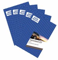 AVERY Zweckform 223 Fahrtenbuch für PKW 5er-Pack vom Finanzamt anerkannt A5