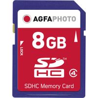 AgfaPhoto 8GB SDHC Memory card, 8192 MB, Secure Digital Hochkapazität (SDHC), 24 mm, 32 mm, 2.1 mm