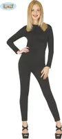 Ganzkörperanzug für Damen in schwarz Gr. M/L , Größe:L