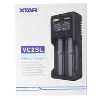 Rychlonabíječka Xtar VC2SL pro baterie Li-ion 3,6 až 3,7 V a NiMH 1,2 V, bez síťového adaptéru