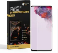 2x Panzerfolie für Samsung Galaxy S20 Plus FULL COVER HYDROGEL Displayschutz KLAR