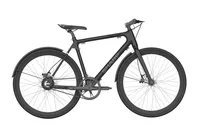 Hybridný štrkový elektrobicykel SHARP s karbónovým remeňovým pohonom, integrovaným farebným displejom a aplikáciou, BK-RS08-EB
