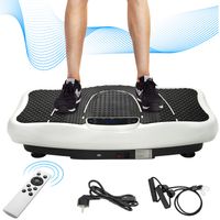 Bluetooth 3D Vibrationsplatte Fitness Platte Trainer Ganzkörper Trainingsgerät 