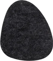 Filz Getränkeuntersetzer Schwarz 4x