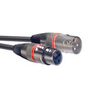 Stagg MC-06XX DL/RDH Mikrofon Kabel - XLR / XLR - Roter Ring