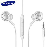 Original Samsung AKG EO-IG955 In-Ear Stereo Headset Kopfhörer 3,5mm Anschluß Galaxy S6 S7 S8 S9 S10 S10 Plus S8 Plus S10e S9 Plus A41 A51 A71 A40 A50 A70 A42 A12 A20e A21s A32 A20s Note 9 N960F M11 M12 A52 A72 Weiß