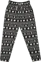 Nightmare Before Christmas - Schlafanzughose für Herren NS6215 (L) (Schwarz/Weiß)
