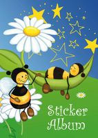 HERMA Stickeralbum "Bienenwiese" DIN A5 16 Seiten