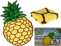Strandtuch  Ananas ca. 120 x 70 cm 100% Polyester