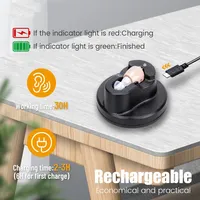 Intelligentes, geräuschreduzierendes, magnetisch aufladbares Hörgerät, für Senioren