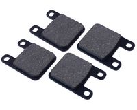 4x Bremsbeläge Vorne Hinten für Peugeot Speedfight 2 Jetforce C-Tech Elyseo 50