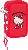 Hello Kitty - Federmäppchen, 3-fach gefüllt