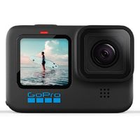 GoPro HERO10 Black – vodotesná akčná kamera Ultra HD Video 5.3K60, 23 MP webkamera, stabilizácia, čierna  GoPro Hero
