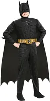 Batman: The Dark Knight - "Deluxe" Kostüm - Jungen BN4915 (Kleinkind) (Schwarz)