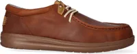 HEYDUDE Wally Grip Craft Leather Herren Halbschuhe Brown Größe 48