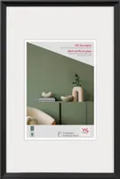 Plastový rám Walther Desire 40x60 cm zadní panel z černého uměleckého skla MDF