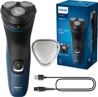 PHILIPS Rasierer S1151/00 schwarz/blau