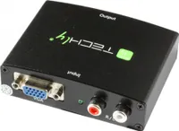 Techly VGA/Audio zu HDMI Konverter