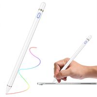 KZKR Stylus Stift Tablet-Eingabestifte Feine Spitze 1,4 mm für iPad IOS Android Touchscreen Tablet, Weiß