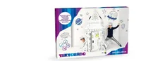 TEKTORADO Raumschiff 169x105x105 cm zum Zusammenbasteln & Ausmalen 8 DIY "Do it yourself" aus 5-schichtiger Wellpappe