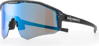 ROCKBROS Polarisierte Fahrradbrillen Damen Herren Sonnenbrille TAC+TR90 Schwarz