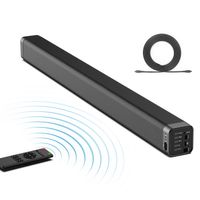 Thramono Odine I - Soundbar für TV Gerät, TV Soundbar mit Bluetooth 5.0, 120 dB Soundsystem für Fernseher, Surround Sound System für HD & Smart TV, Optisches Kabel enthalten