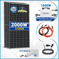 Solaranlage Balkonkraftwerk Set 1100 W /