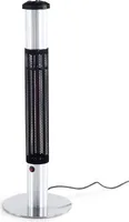 BELIANI Elektryczny ogrzewacz ogrodowy metalowy 110 cm 1500W stojący