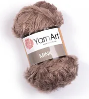 YarnArt Mink, Effektgarn, Flauschgarn, leami, leamigurumi 332 braun