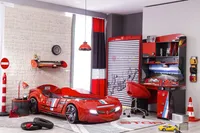 Cilek CHAMPION RACER 1 dětský pokoj kompletní sada dětský pokoj závodní stáj