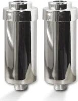 2 x Duschfilter FitAqua chrom Wasserfilter zum Wohle Ihrer Haut, BPA-frei