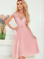Numoco Spitzenkleid für Damen Linda schmutziges tau S