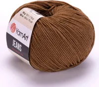 Yarn Art Jeans 40 Light Brown Strickgarn