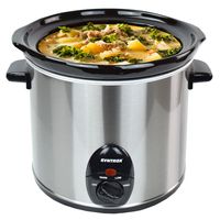 Syntrox Germany 3,0 Liter Edelstahl Slow Cooker