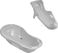 Hylat Baby Baby Badewanne Set mit Badewannensitz - für Neugeborene und Babys - stabil und bequem