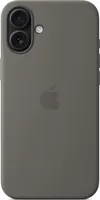 Apple iPhone 16 Plus Silikon Case mit MagSafe, steingrau