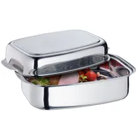 Küchenprofi Multibräter 6,0 l mit Metalldeckel, 36 x 24 x 9,6 cm
